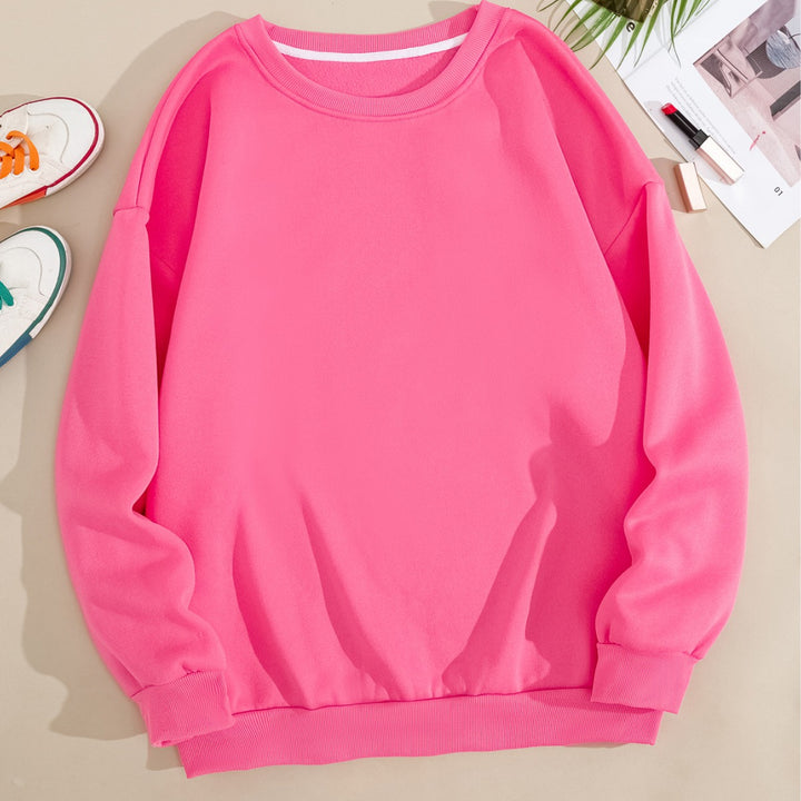 Kvindernes hyggelige oversized sweatshirt Skovae