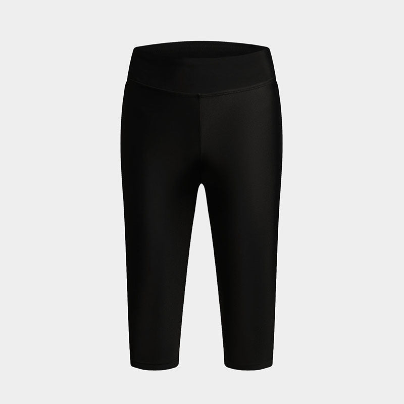 Dame Sporty 3/4-leggings med Høj Talje og Åndbart Materiale Skovae