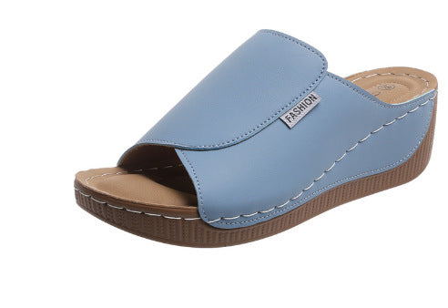 Dame Komfortable Clogsandaler med justerbar rem og ergonomisk fodseng Stilla