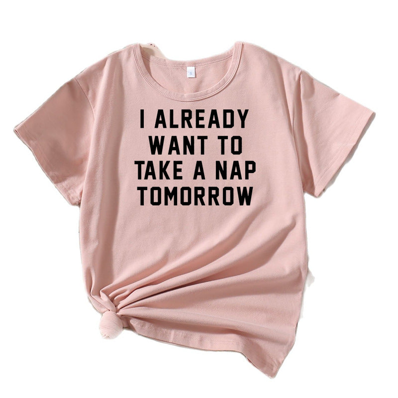 Dame Behageligt Citat T-Shirt Stilla