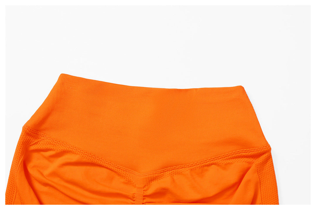 Stilla | Hip Raise Seamless Tight Yoga Shorts Høj Talje Løbe& Fitness Sports Shorts