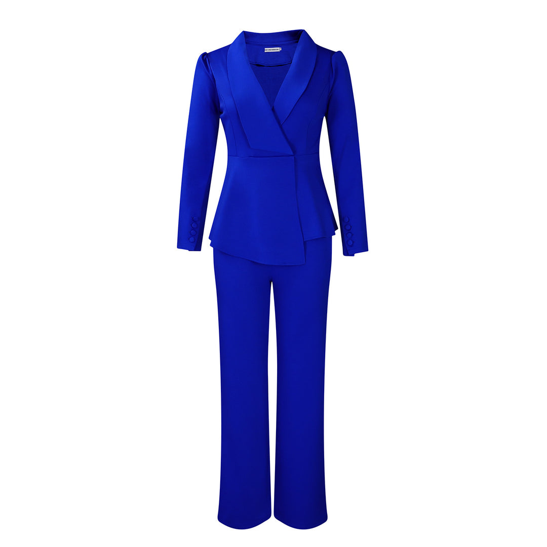 Damer Elegant Blazer-Bukser-Sæt Stilla