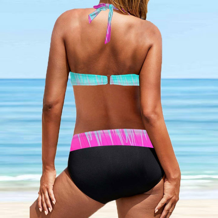 Dame Triangel-Bikini med moderigtigt design og justerbare stropper Stilla
