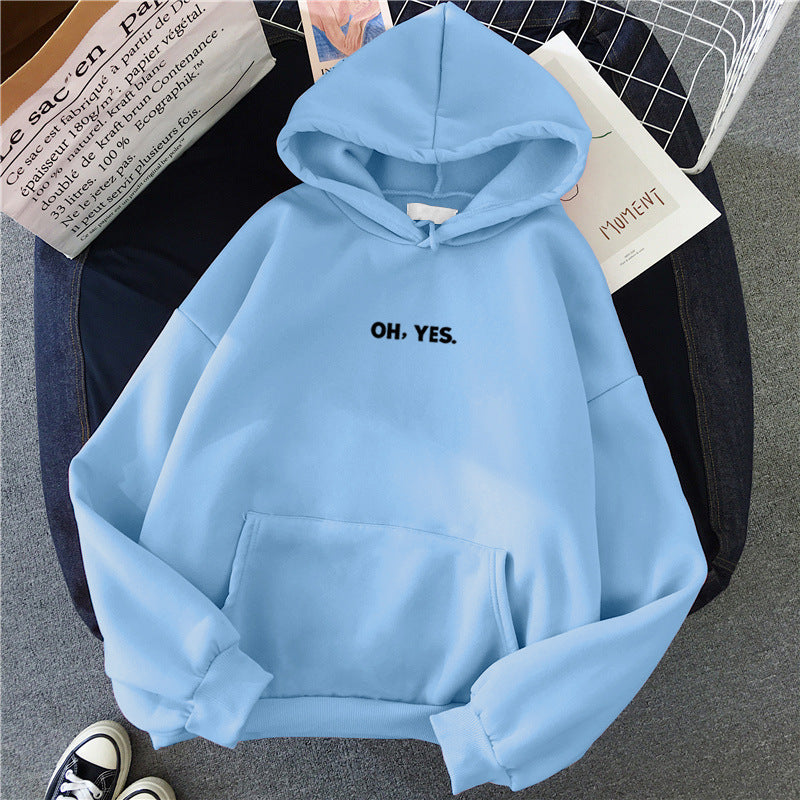 Kvinders Cozy Hoodie med Casual Print Skovae
