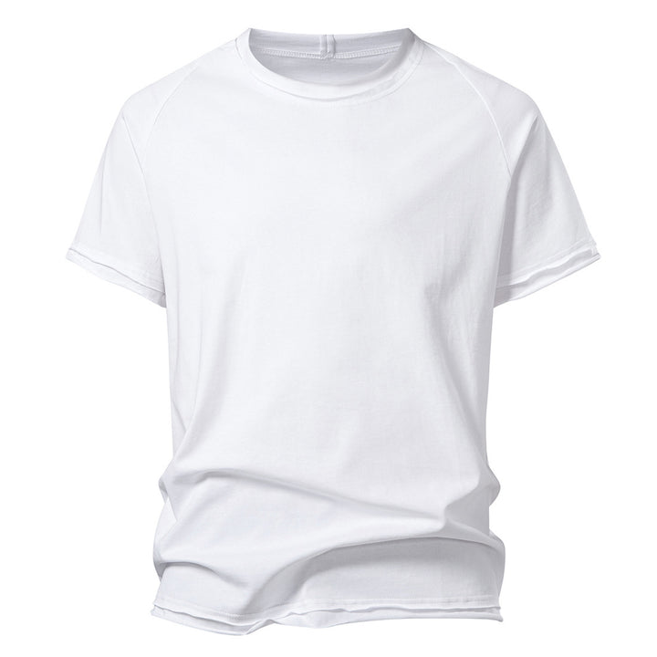 Herrer Casual Relaxed-Fit Kortærmet T-shirt Stilla