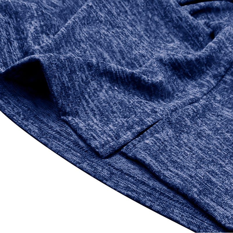 Herre Langærmet Henley-skjorte med kontrasterende knapper og ergonomisk snit Stilla