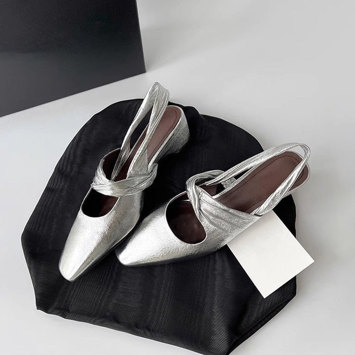 Dame Slingback Blokhæls Sandaler Stilla