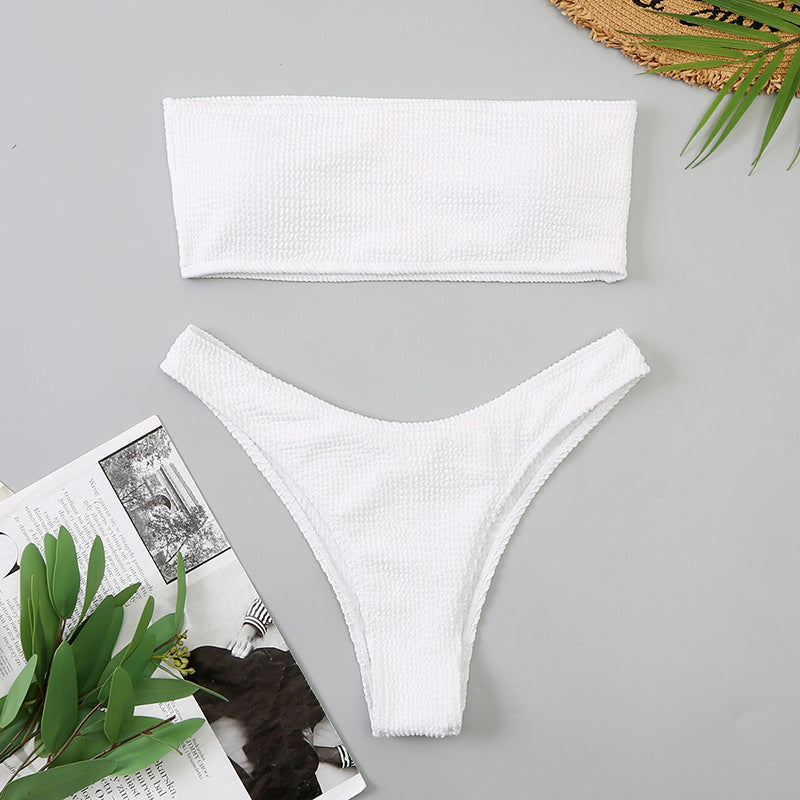 Femme Stropløst Klassisk Bikini-Sæt Stilla