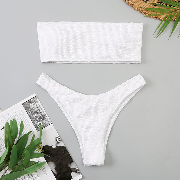 Femme Stropløst Klassisk Bikini-Sæt Stilla