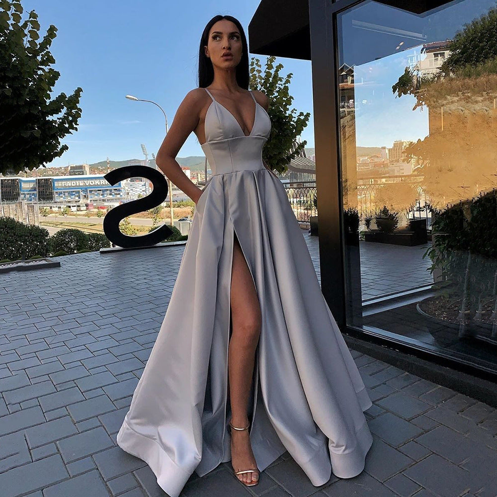 Stilla | Glamorous Slid Aften kjole