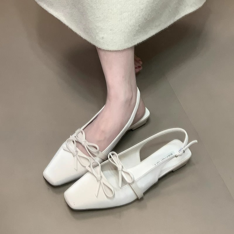Femme Slingback Flade Sko Stilla