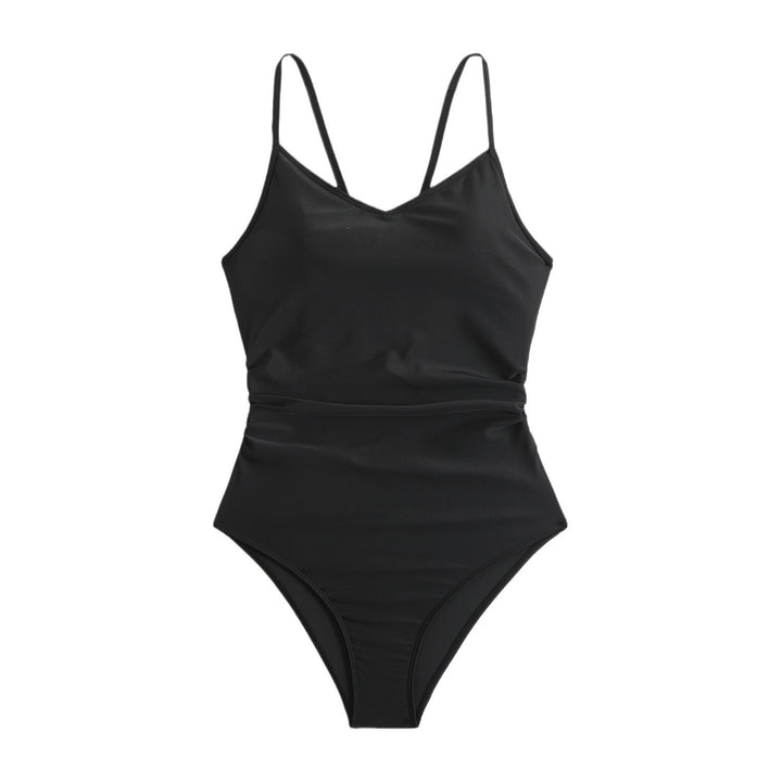 Dame Elegant V-udskæring One-piece Badevtrakt Stilla