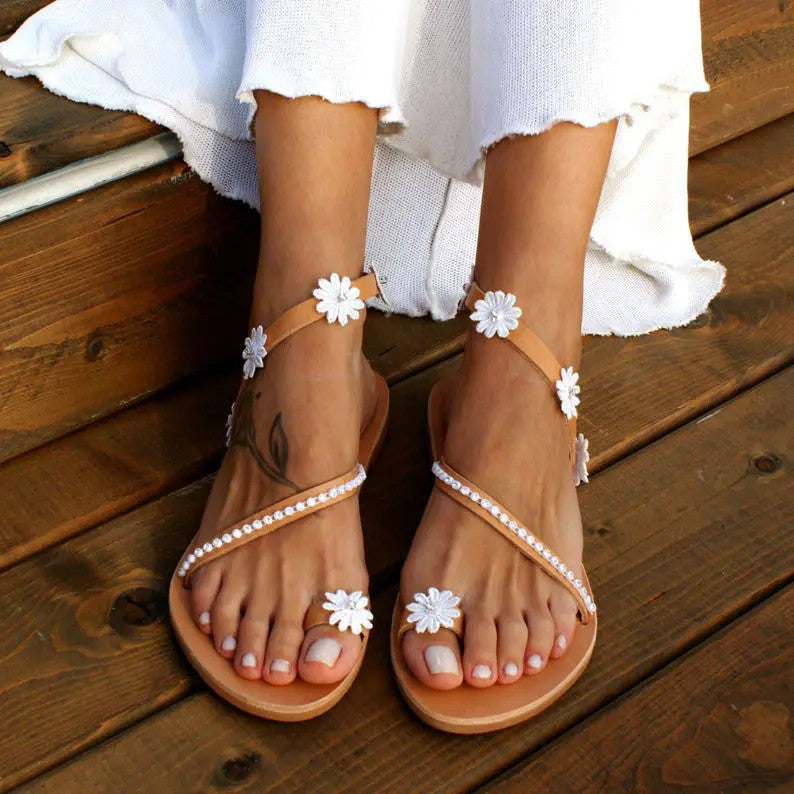 Dame dekorative sandaler Stilla