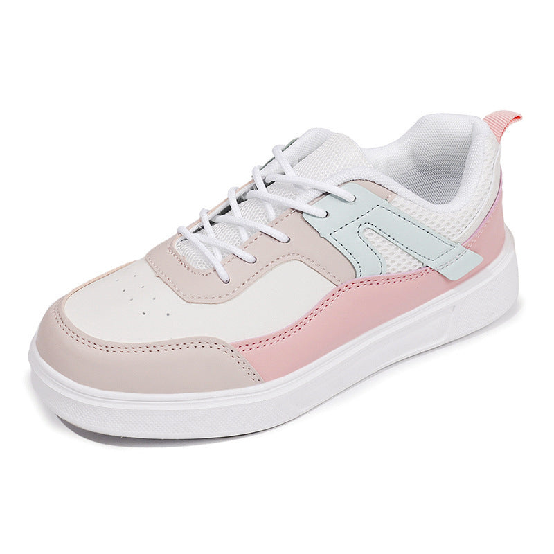 Dame Lettere Athletic Sneakers med Åndbar Mesh-Ventilation og Polstret sål Stilla