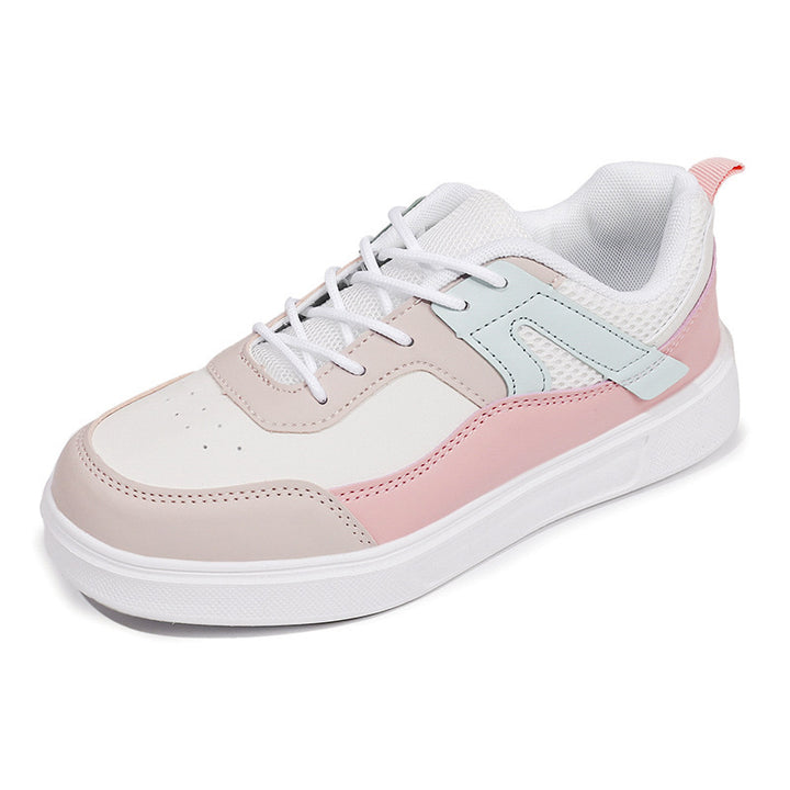 Dame Lettere Athletic Sneakers med Åndbar Mesh-Ventilation og Polstret sål Stilla
