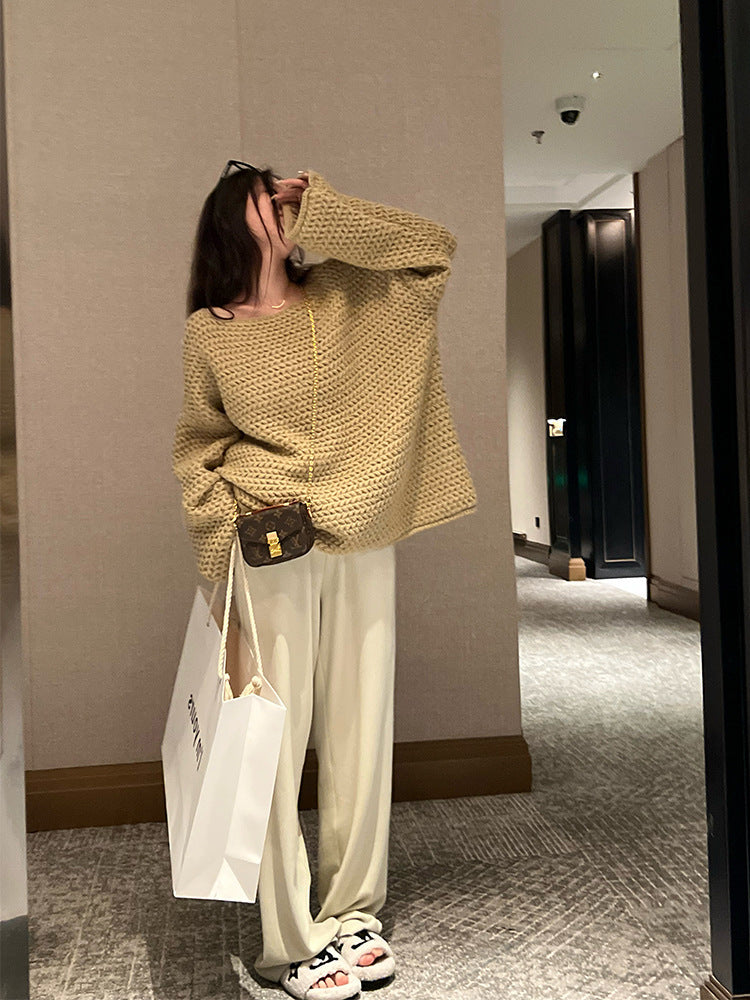 Femme Cozy Striktrøje Stilla