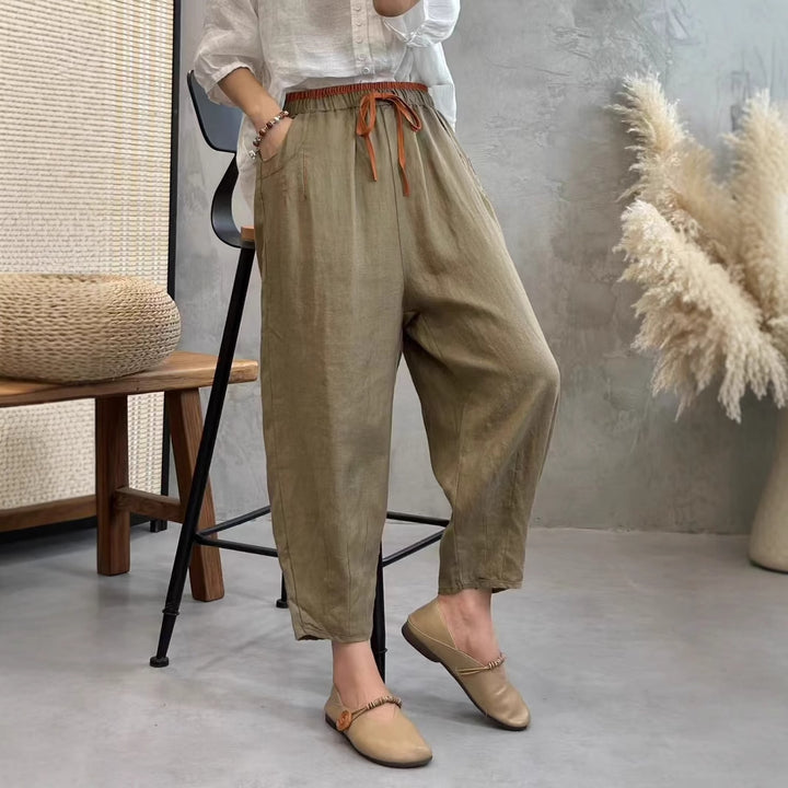 Dame Relaxed Fit Let Cargo-Bukser Stilla