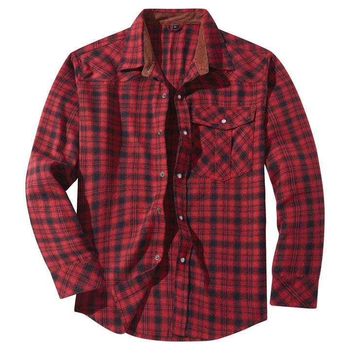 Herrer ternet flannel skjorte Stilla