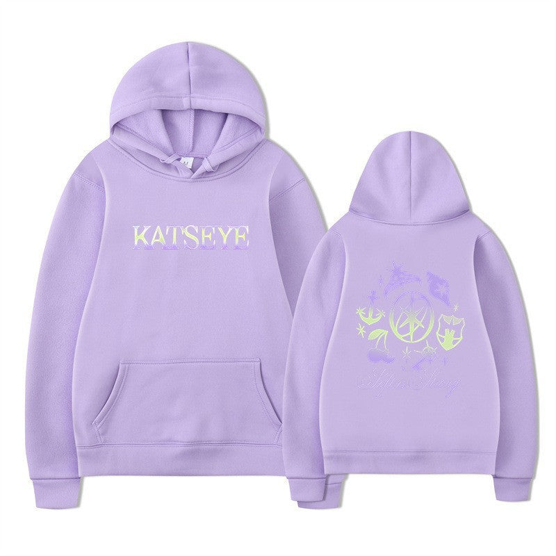 Dame Hoodie med Kreativ Grafisk Skovae