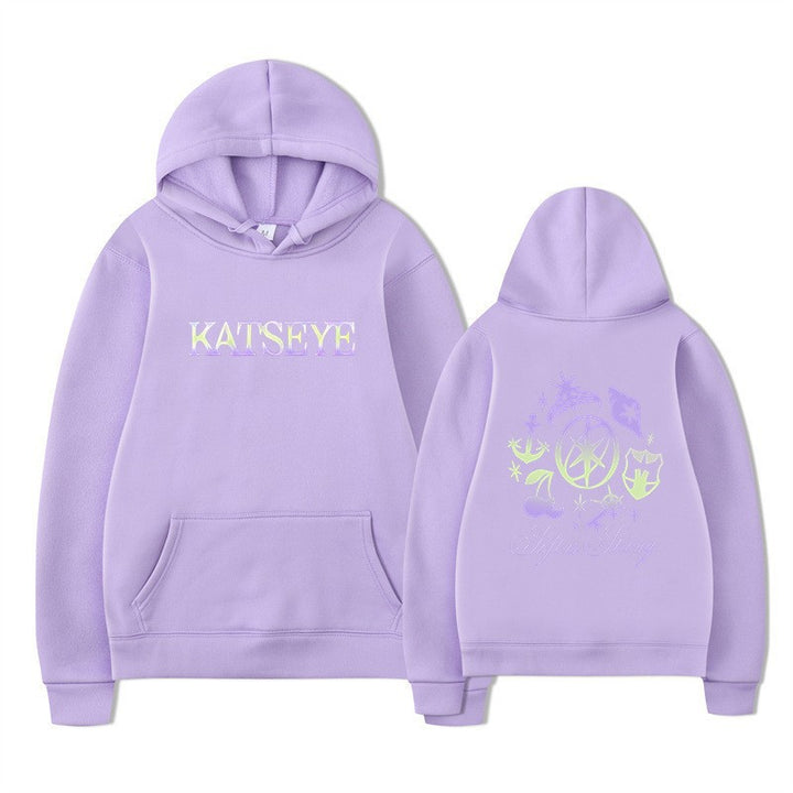 Dame Hoodie med Kreativ Grafisk Skovae