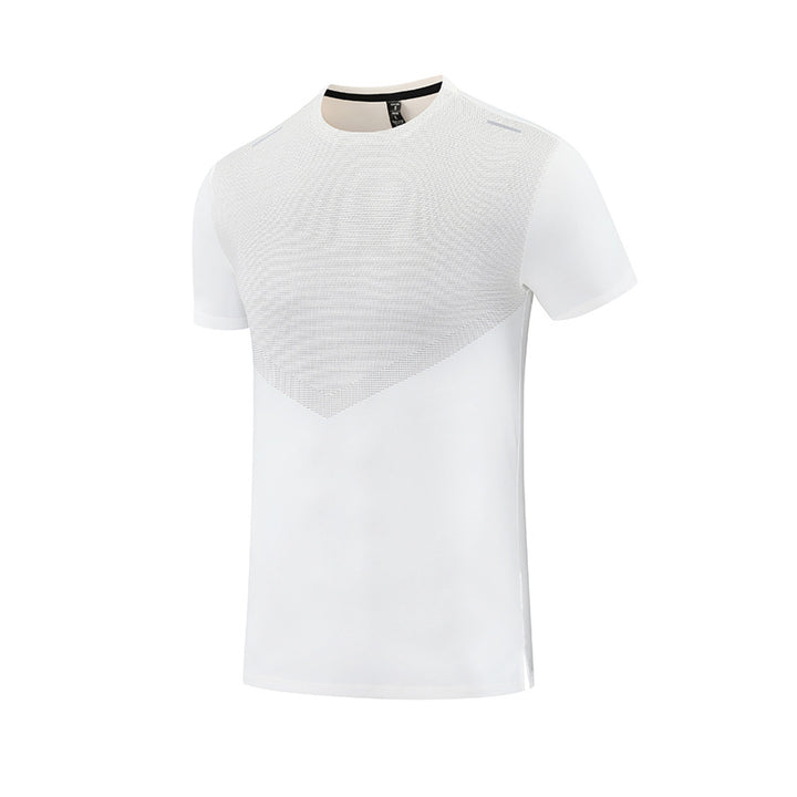 Herrer Åndbart Trænings-T-shirt med innovative Mesh-indsatser og komfortabel pasform Stilla