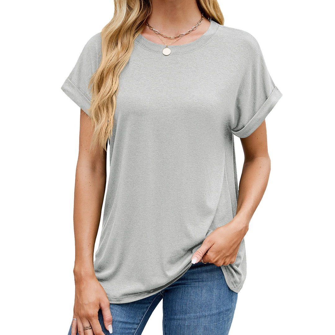 Stilla | Essential Plain Solid Rund Løs Tee
