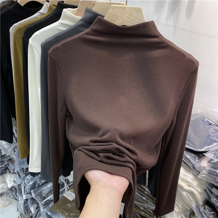 Femme Rullekrave Langærmet T-shirt Stilla