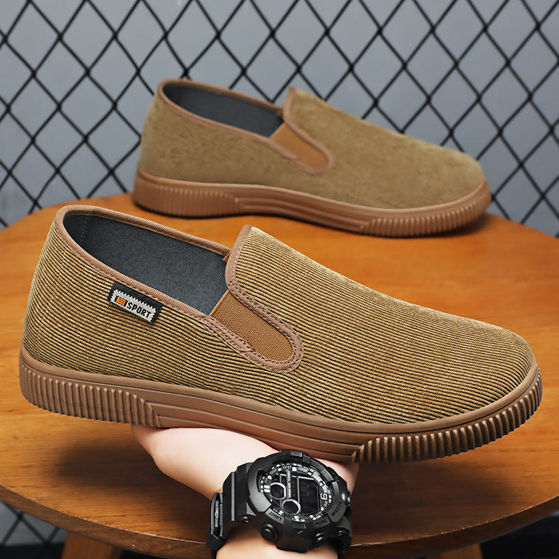 Dame Slip-On Fritidssko med skridsikker sål og elastisk indtræk Stilla