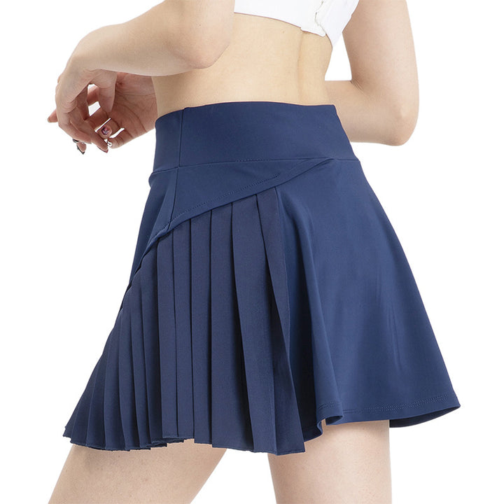 Dame Sporty Plisseret Nederdel Stilla