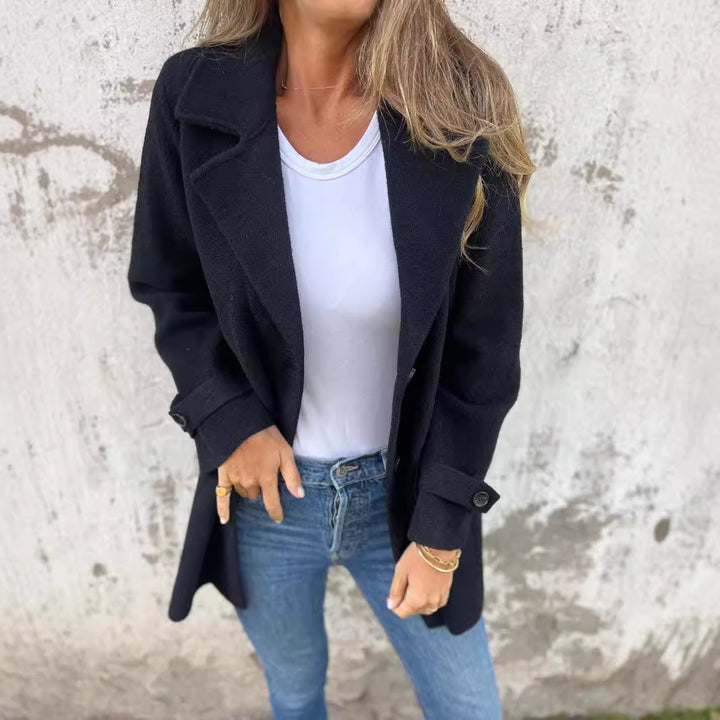 Dame elegant og komfortabel oversized jakke Stilla