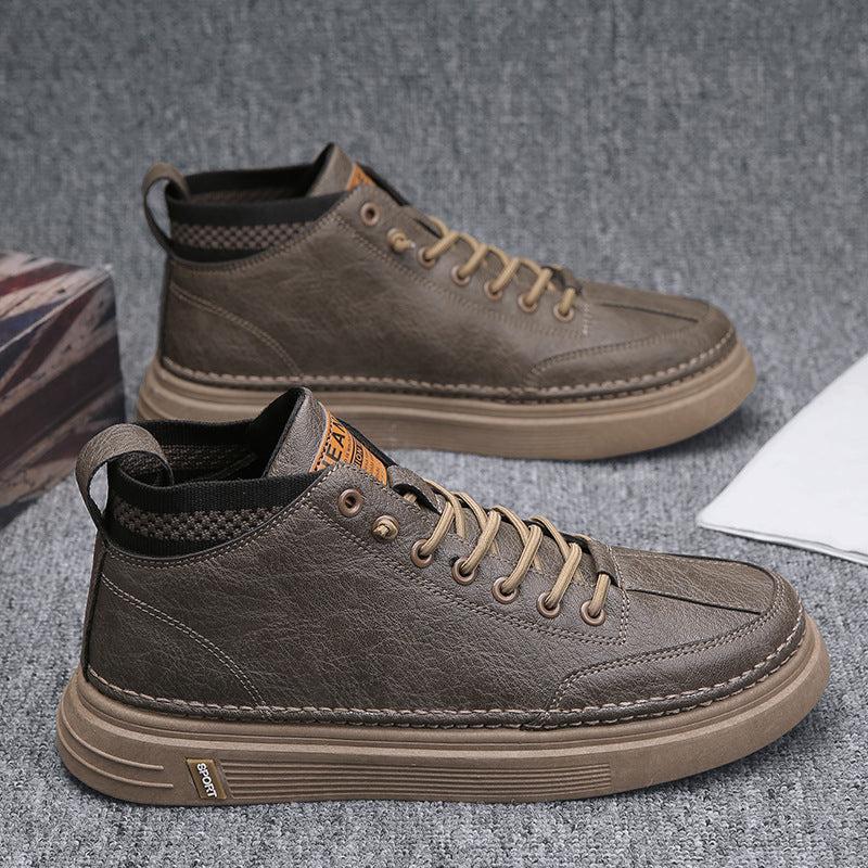 Herrer Retro High-Top Sneakers Stilla