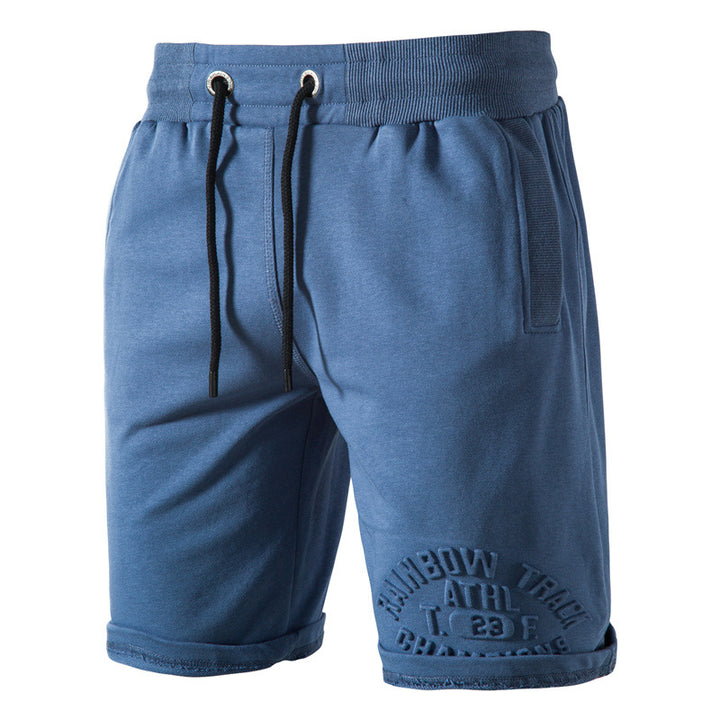 Herren Sportslige Shorts med elastisk talje og praktisk snørrebånd Stilla