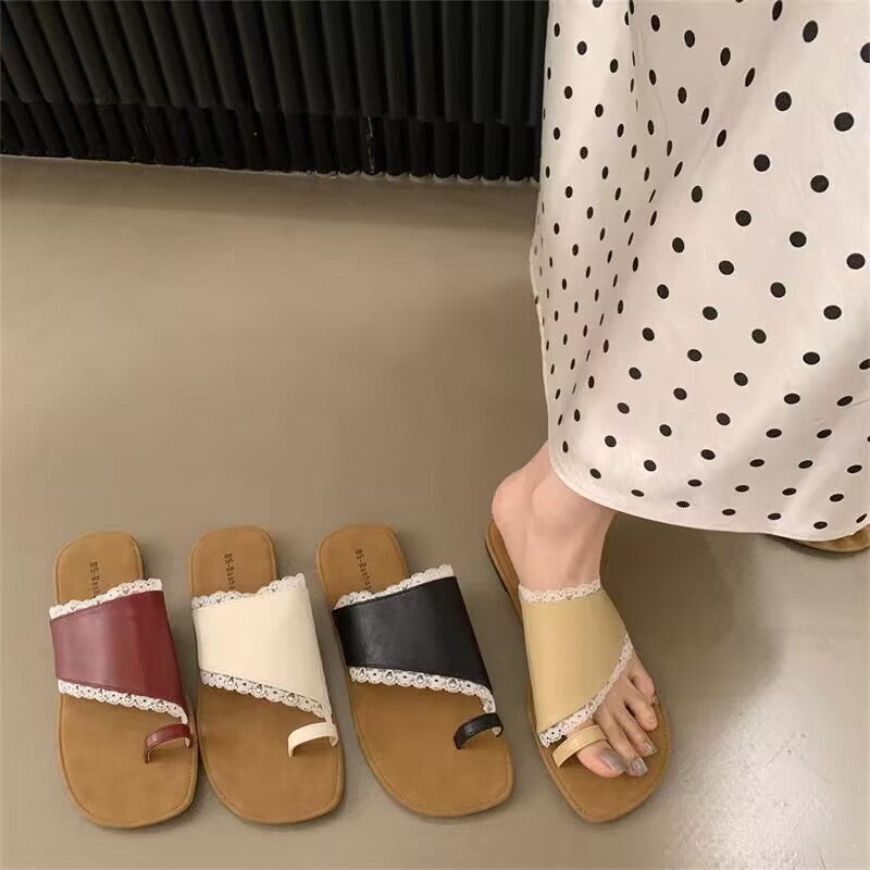 Dame Stilfulde Spidsesæt Flip-Flop Sandaler Stilla