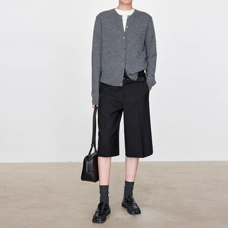 Damer fashionable og casual kort jakke med løs pasform Stilla