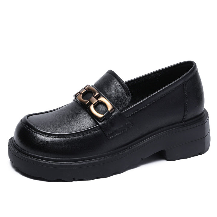 Dame Stilfulde Chunky Slippers med Dekorative Spænder Stilla