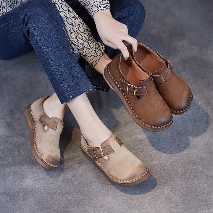Dame Slip-On Komfort Clogs med justerbart spænde-detalje Stilla