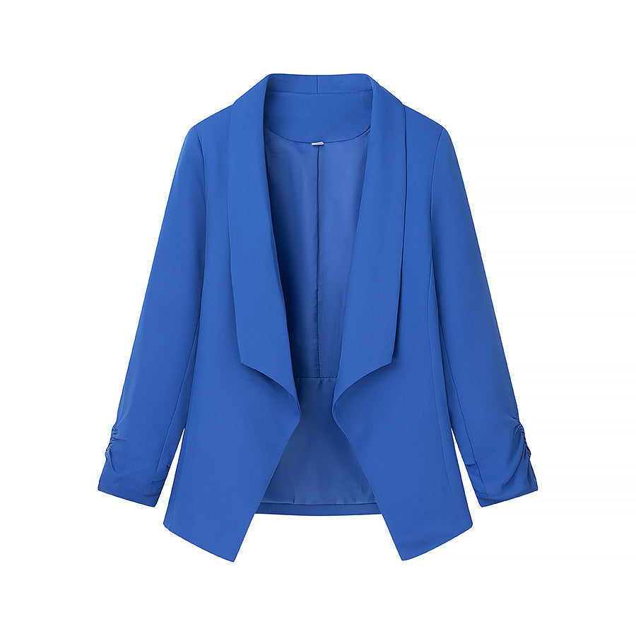 Dame Elegant Jakke med Casual Snit og Chic Krave Stilla
