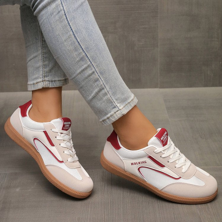 Dame Sporty Sneakers med åndbart mesh-overflade og skridsikker sål Stilla
