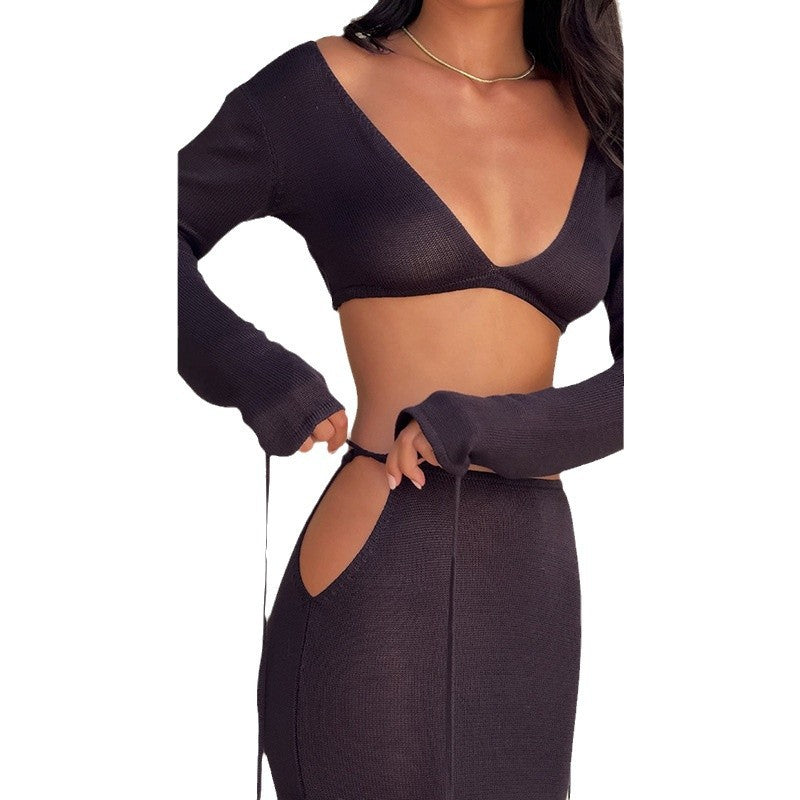 Dame Stilfulde Cutout Maxi Kjole Stilla