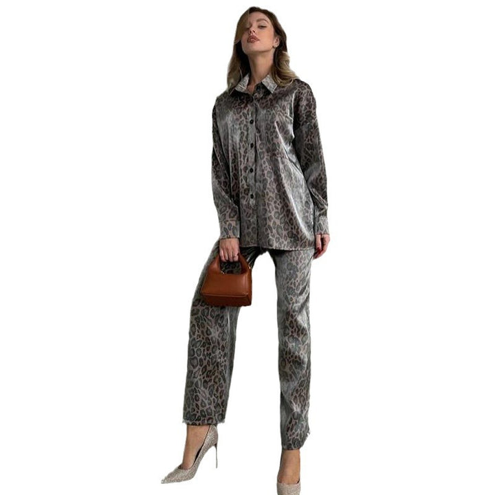 Dame Satin Pyjamasæt Stilla