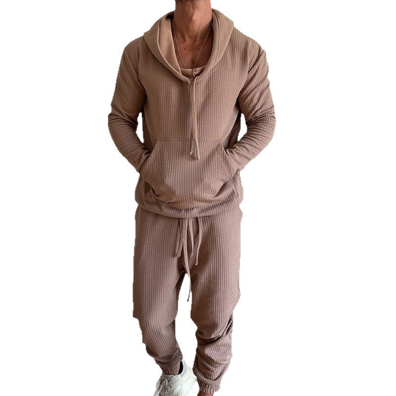 Herrer komfortabel Sweatpants med høj krave Stilla