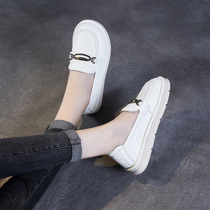 Dame Elegante Slippers med dekorativ kædede detaljer Stilla