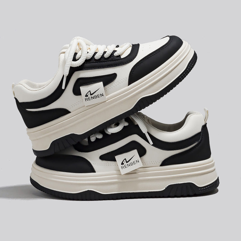 Dame sneakers i sporty og behageligt design med tykk sål og åndbare egenskaber Stilla