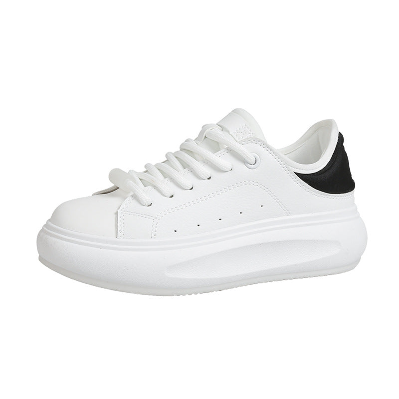 Dame komfortable plateau-sneakers med åndbart overmateriale Stilla