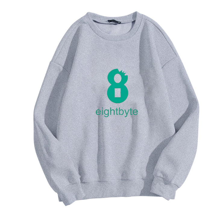 Kvindernes hyggelige sweatshirt med modern print Skovae