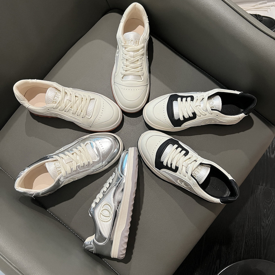 Dame Metallic Sport Sneakers Stilla