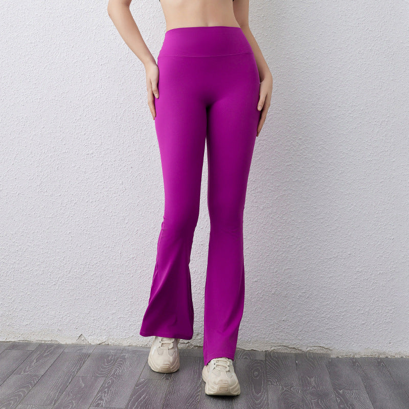 Damer Flared Leggings med høj talje og åndbar struktur Stilla