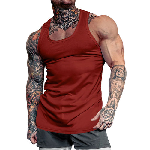 Herre ærmeløs sport tanktop i åndbart bomuld Stilla