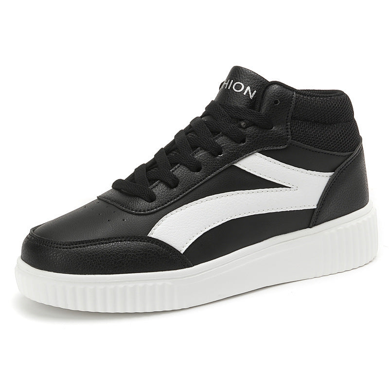 Herren High-Top-Fashion-Sneaker med polstret støtte Stilla