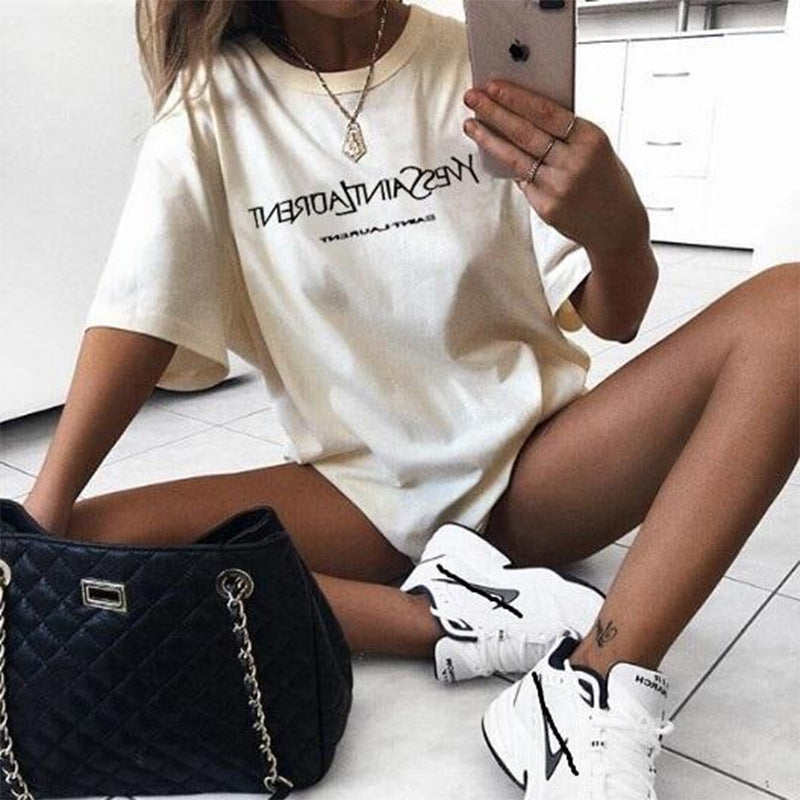 Dame Oversized T-Shirt Stilla